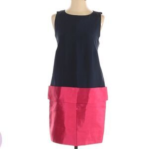 💙 Marc by Marc Jacobs Hot Pink and Navy Silk Dress